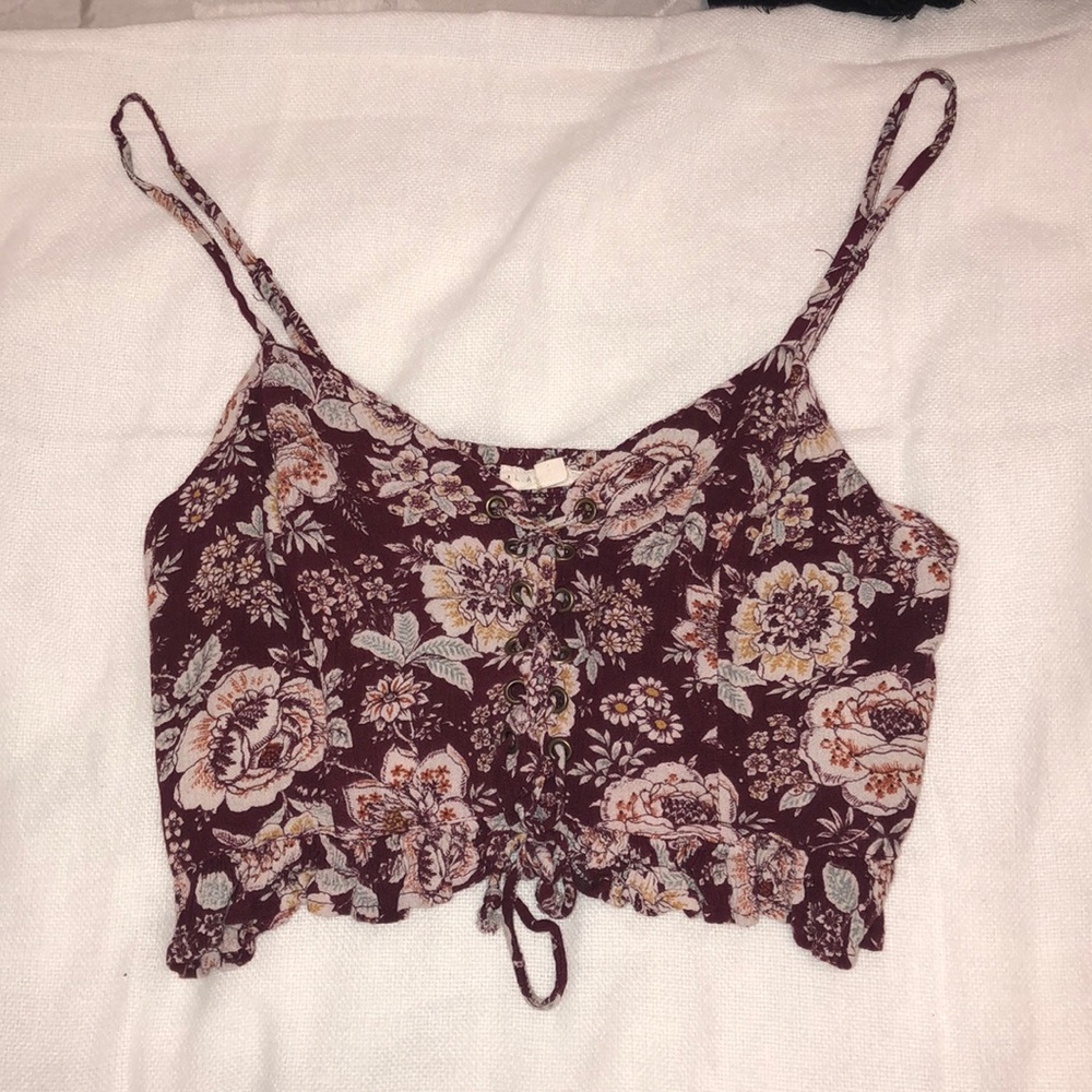 Cropped tank top